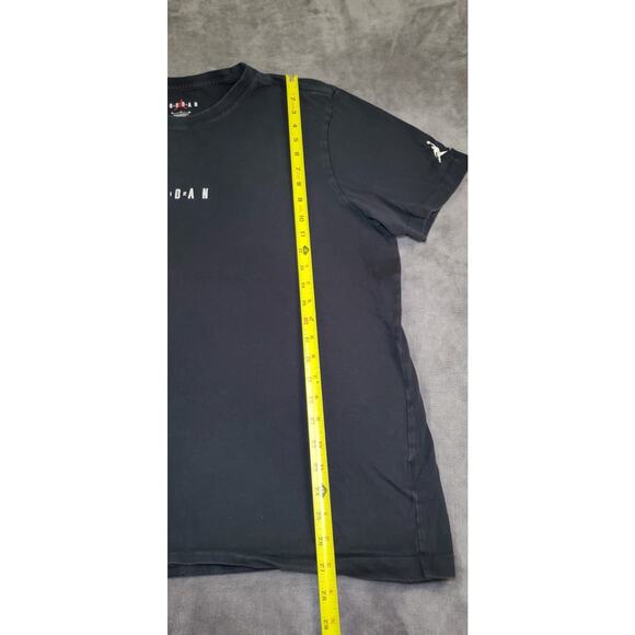 Nike Jordan Air Sz XL T-Shirt Tee Black DM3182-010 Men’s Basketball Ca17-4 - Picture 2 of 7